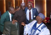 EXCHANGING BANTER AT FEC MEETING