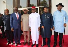 South-South governors to set up regional security, demand full implementation of 13% Derivation