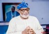 Akeredolu at Aso Rock, seeks Buhari’s “blessing” for 2nd term