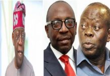 “We must rally round Pastor Osagie Ize-Iyamu,” Tinubu