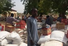 NEMA takes relief materials to liberated communities on Maiduguri-Damaturu Highway