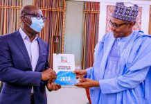 Photos: President Buhari receives Edo State Governor Godwin Obaseki in State House on 1st June 2020