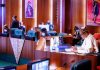 Buhari interacts with APC governors, commends party caretakers
