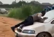 Viral video: Corps Marshal orders prosecution of erring driver Marshal on vehicle bonnet