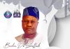Eid-el-Kabir: Chairman Isokan LCDA felicitates with Gov Oyetola, Olukoyi, others