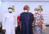 Photospeak: Prince Agba visits Governor Sanwo-Olu