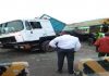 Train rams into truck in Lagos, causes traffic gridlock