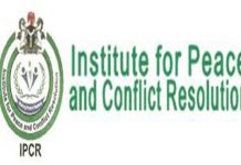 Eid-el-Fitr: IPCR enjoins Nigerians to pray for peace, stability Mokwa flooding: IPCR sympathises with flood victims' families, Niger State government