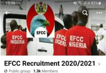 EFCC disowns recruitment group on whatsApp