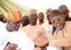 Gbajabiamila felicitates Lagos APC caretaker Chairman, Balogun, at 70