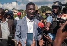 Uganda’s Bobi Wine arrested again while protesting