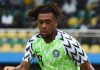 Blow for Everton as Alex Iwobi tests positive for Covid-19