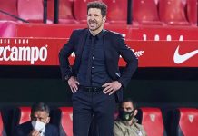 Simeone not nervous but questions Atletico’s intensity as LaLiga leaders slip up