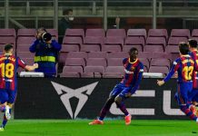 La Liga: Dembele’s late winner pushes Barca closer to Atletico