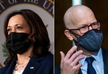 Harris casts first tie-breaking vote for a Biden nominee after Senate splits on Pentagon pick