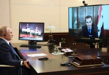 Syria’s Assad Thanks Russia’s Putin for Countering West in 10-Year War