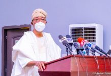 Aregbesola commends Hajiya Aisha Rufai on dedication, commitment to service