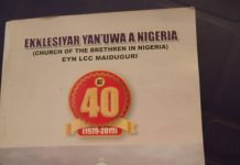 Elder Tumba writes, launches a book on Church of the Brethren