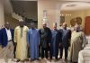 PHOTO NEWS: Sen orji Kalu breaks fast with Sen Sani, celebrates him @56