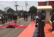 DEVELOPING: Maj Gen Farouk Yahaya assumes office as 22nd COAS (LIVE VIDEO)