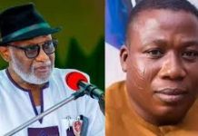 Akeredolu to Igboho: I am not in support of agitation for Yoruba Nation