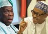 Obasanjo’s verdict: Buhari’s government overwhelmed by security challenges