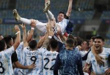 Lionel Messi wins first trophy with Argentina after Copa America final victory over Brazil