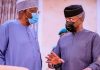 Drama as Osinbajo, Gambari deliver Buhari’s message at Bayero’s coronation