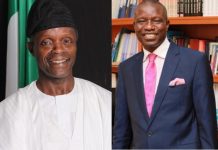 Osinbajo felicitates Bishop Wale Oke at 65