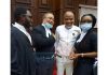 Developing : Nnamdi Kanu appears in court under tight security