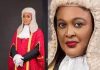 (UPDATED) Chip off the old block, Njideka Iheme, Justice Mary Odili’s daughter, sworn in as high court judge in FCT