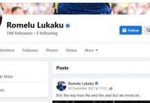 Lukaku changes Facebook bio amid tow with Tuchel