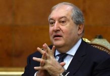 Armenian President resigns over lack of influence in “diifficult times”
