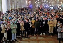 400 people arrested at anti-war protests in Russia, say activists