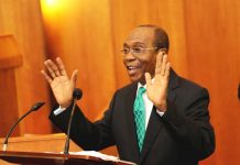 Just in: CBN governor, Emefiele, set to resign his plum position, as he picks APC’s presidential nomination form
