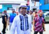 Rivers guber: Mayhem as thugs beat up Rivers APC guber candidate, Tonye Cole, partg chair, Beke, in Port Harcourt