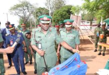 CoAS reiterates commitment to support measures seeking to enhance welfare of troops