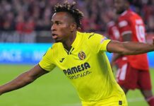 Chukwueze scores as Villarreal dump Bayern out of Champions League