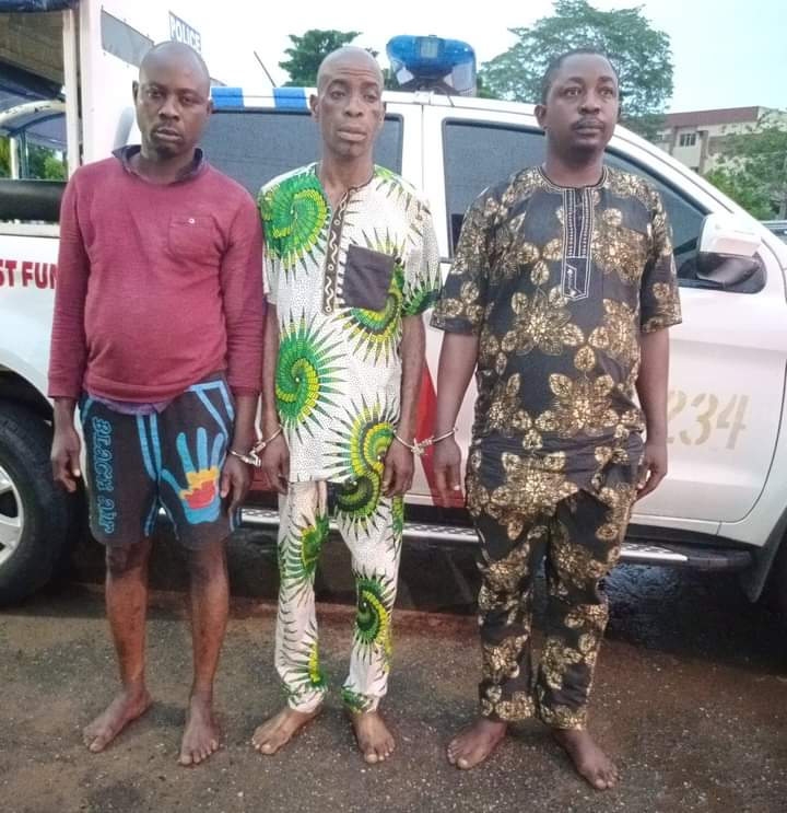 Police arrest three fraudsters in Lagos