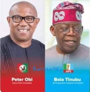 Tinubu and Obi may sail or sink with Masari and Okupe as there is no room for running mate withdrawal, By-P. D. Pius, Esq.