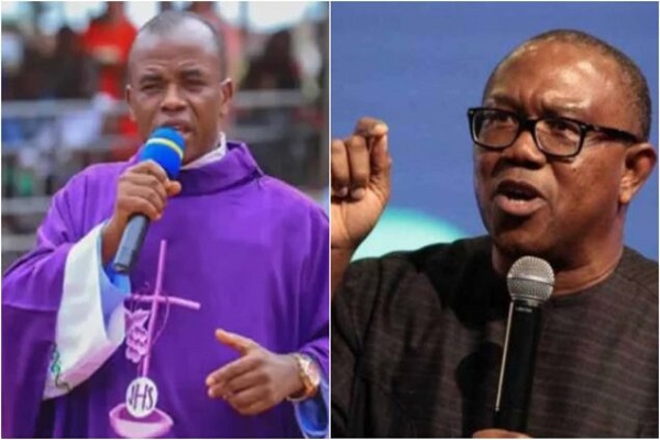 Stingy man: Mbaka apologises to Peter Obi