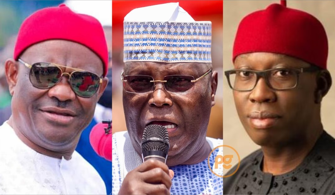 Wike, Atiku and Okowa
