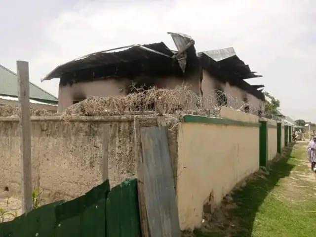 Headteacher reportedly abducted as Boko Haram terrorists set school ablaze in Yobe