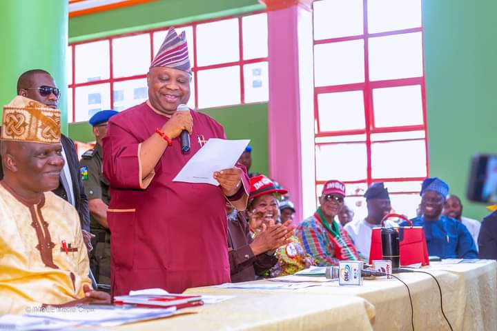 Adeleke inaugurates transition committee, urges members to be up and doing