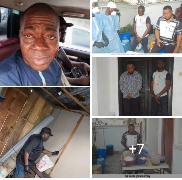 NDLEA busts Mkpuru Mmiri labs in Lagos, Anambra, nabs two barons, one chemist