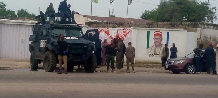 Police arrest NNPP senatorial candidate, seal off party’s secretariat in Borno