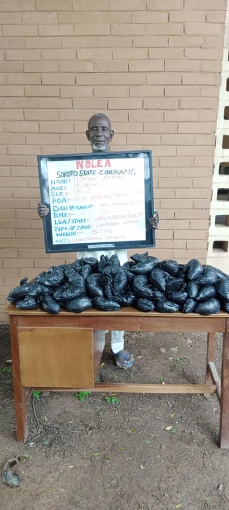 90-year-old retired soldier arrested for supplying bandits illicit drugs