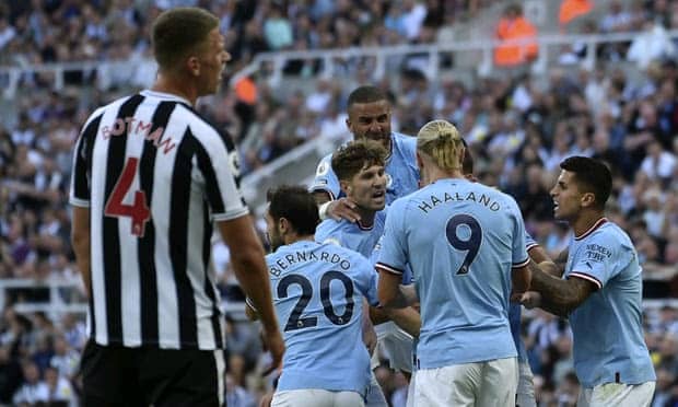 EPL: Man City fight back for thrilling 3-3 draw at Newcastle United