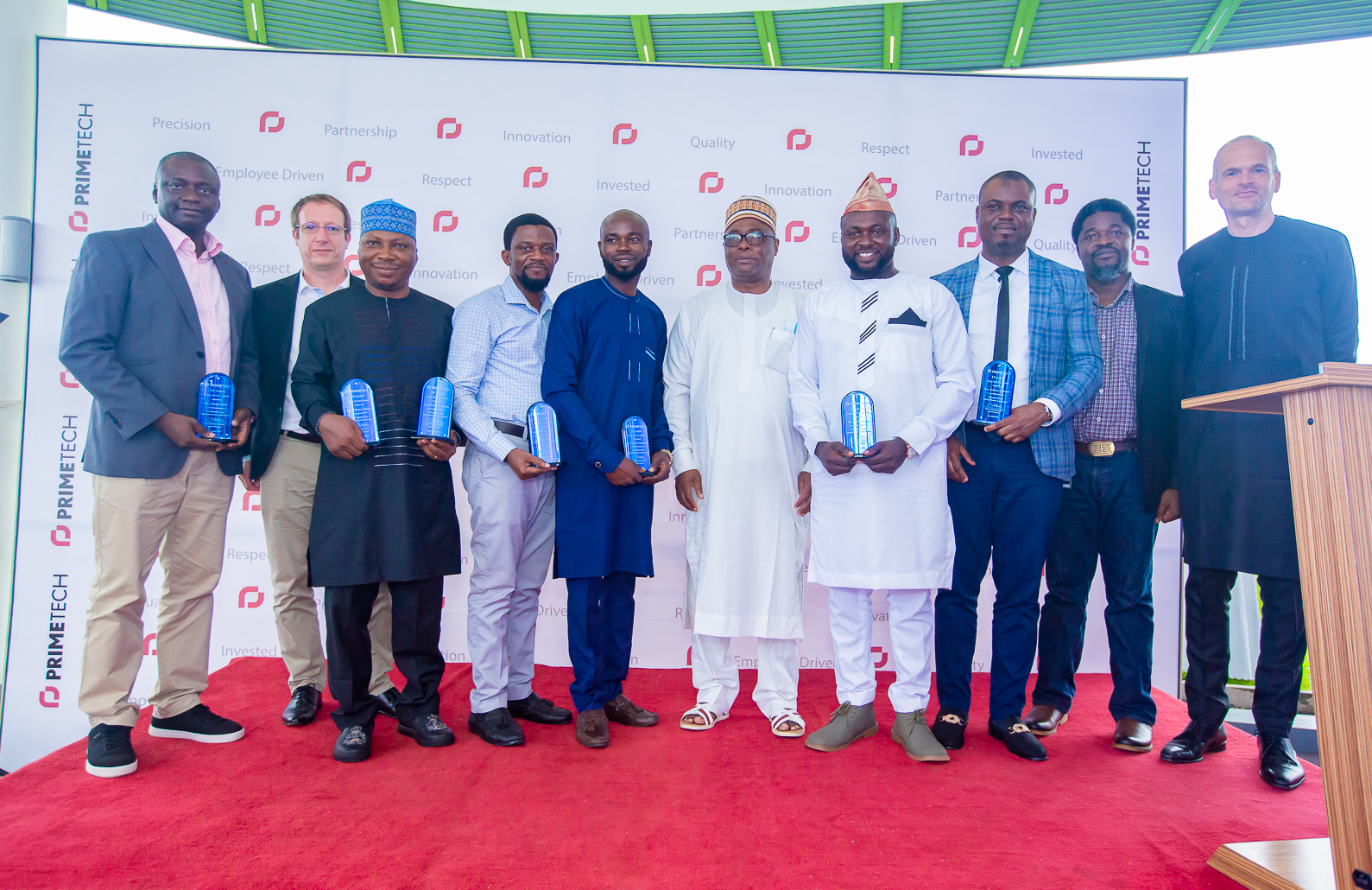 Julius Berger honours long-serving staff members as it inaugurates office extension building in Abuja