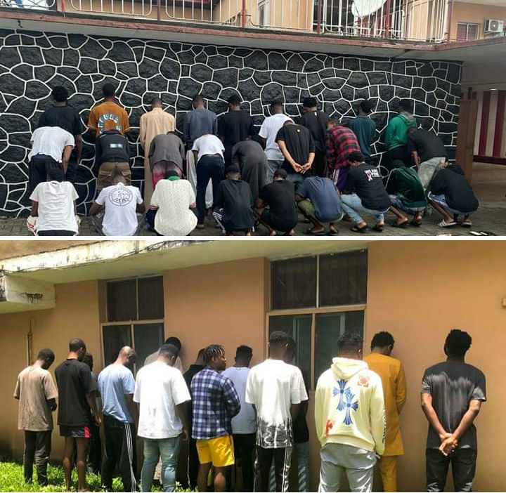 EFCC arrests 40 suspected internet fraudsters in Lagos